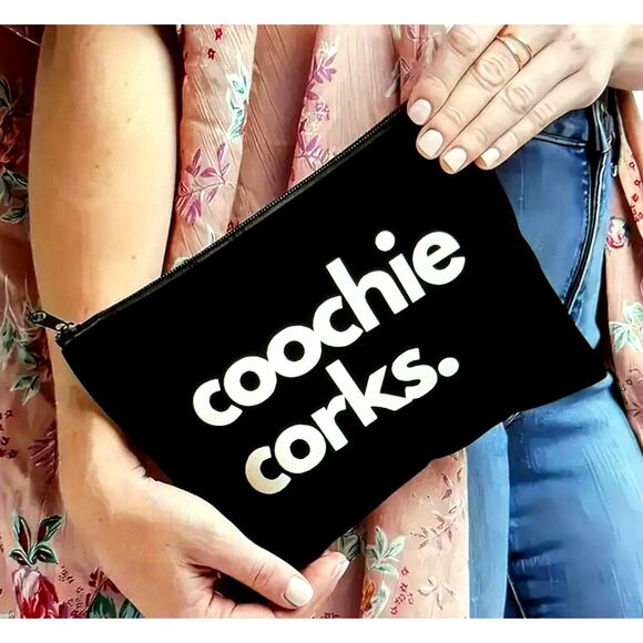 Canvas Chic Tampon Makeup Drug Receipts Storage Bag - Picture 3 of 6